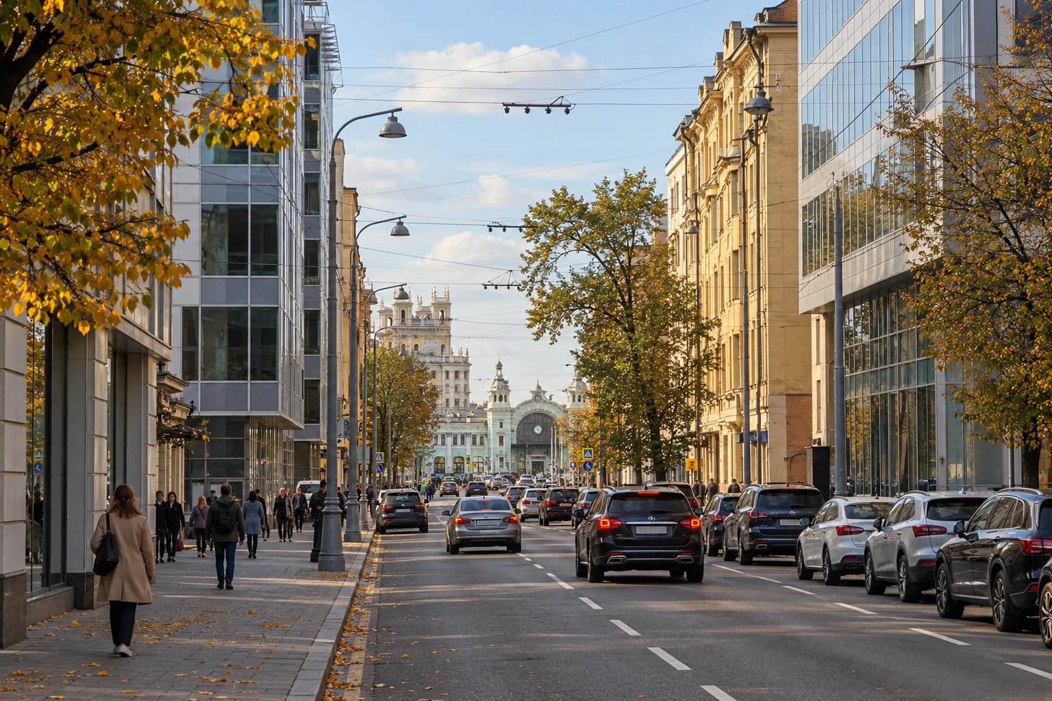 1-я Брестская улица в Москве: история, дома и маршрут прогулки